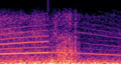 Spectrogram for Driving Signal Configuration sample 031 - Encoded (RPM, Gear Level, Pedal Position)