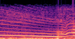 Spectrogram for F0 Definition sample 104 - Encoded Firing-based
