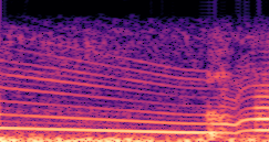 Spectrogram for Driving Signal Configuration sample 104 - Encoded (RPM)